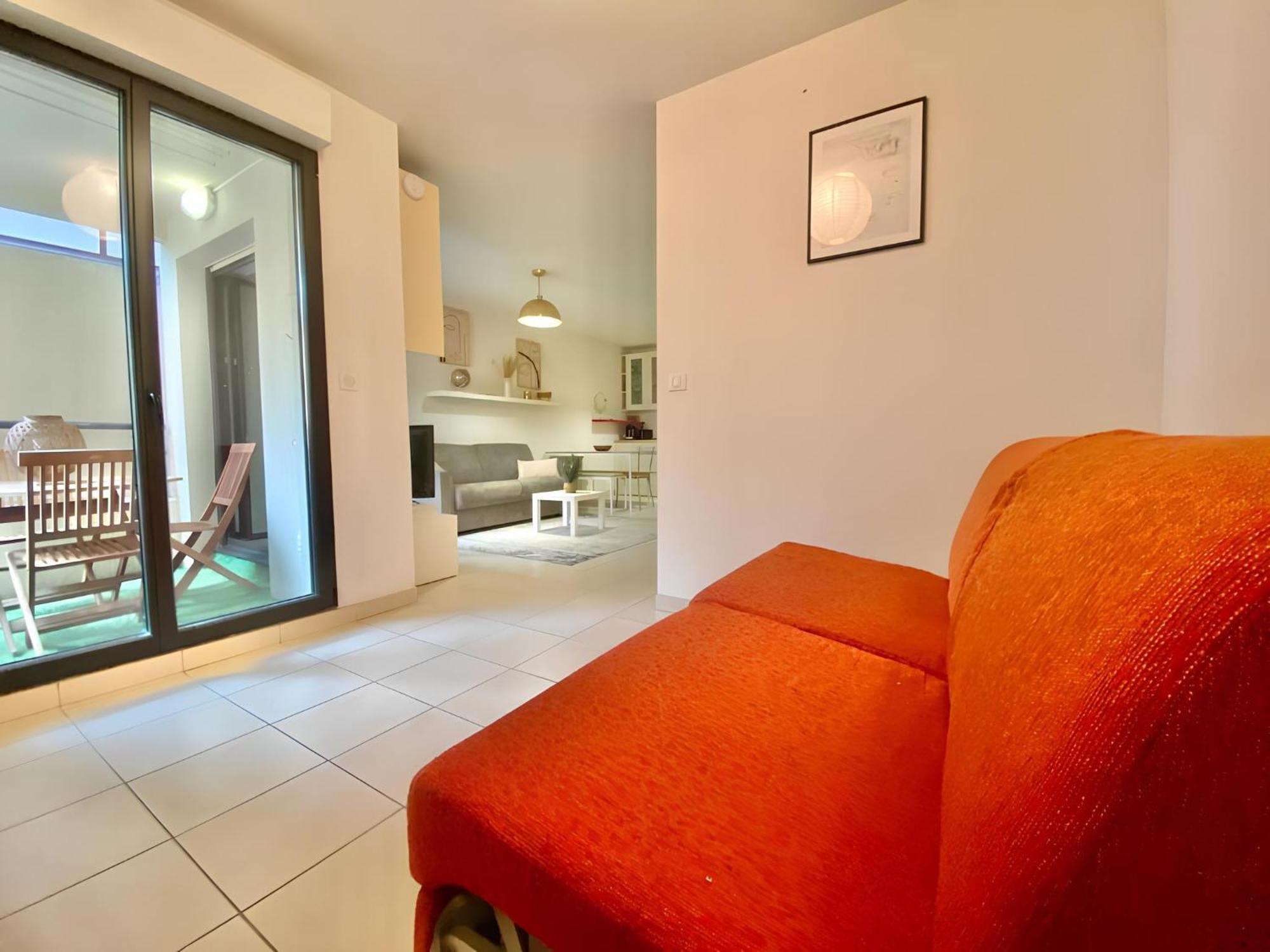 "L'Alhambra" Proche Gare Et Centre Apartment Menton Luaran gambar